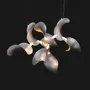Hanging lights - Dune 8 Cluster – Modular Sculptural Architectural Chandelier Luminaire - MOSS OBJECTS