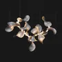 Hanging lights - Dune 16 Cluster – Modular Sculptural Chandelier Luminaire - MOSS OBJECTS
