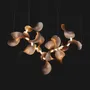 Hanging lights - Dune 16 Cluster – Modular Sculptural Chandelier Luminaire - MOSS OBJECTS