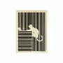 Paintings - Wooden Cat With Mouse Wall Art 6 - WOODILLUSION