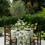 Nappes - Nappe ronde en lin HERB GARDEN - SUMMERILL AND BISHOP