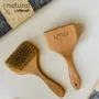Pet accessories - 100% FSC Certified® Natural Angled Pet Grooming Brush - Soft Bristle - NATURAL BY HILLBRUSH