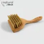 Pet accessories - 100% FSC Certified® Natural Angled Pet Grooming Brush - Soft Bristle - NATURAL BY HILLBRUSH