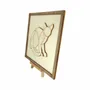 Paintings - Wooden Wired Cat Wall Art - WOODILLUSION