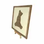 Paintings - Wooden Bear Cub Wall Art - WOODILLUSION