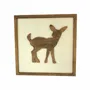 Paintings - Wooden Fawn Wall Art - WOODILLUSION
