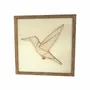 Paintings - Wooden Hummingbird Wall Art - WOODILLUSION