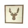 Paintings - Wooden Deer Wall Art - WOODILLUSION