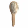 Hair care - Uffy Acubrusher - 24k Gold-Plated Paddle Hairbrush-Beech Wood - UFFY CO., LTD.