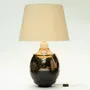 Table lamps - ABZU BLACK/BRONZE Table Lamp - LUCE DI LEDA