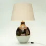 Table lamps - ABZU WHITE/BRONZE Table Lamp - LUCE DI LEDA
