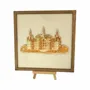 Paintings - Wooden Chambord Castle Wall Art - WOODILLUSION