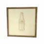 Paintings - Wooden Coke Bottle Wall Art - WOODILLUSION