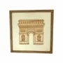 Paintings - Wooden Arc de Triomphe Wall Art - WOODILLUSION