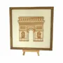 Paintings - Wooden Arc de Triomphe Wall Art - WOODILLUSION