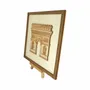 Paintings - Wooden Arc de Triomphe Wall Art - WOODILLUSION