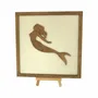 Paintings - Wooden Mermaid Wall Art - WOODILLUSION