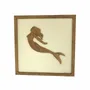 Paintings - Wooden Mermaid Wall Art - WOODILLUSION