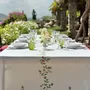 Table cloths - ROSE TRELLIS Linen Tablecloth & Napkins - SUMMERILL AND BISHOP