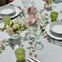 Table cloths - ROSE TRELLIS Linen Tablecloth & Napkins - SUMMERILL AND BISHOP