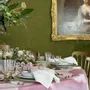 Nappes - Nappe et serviettes rondes en lin PAINTED PEONY - SUMMERILL AND BISHOP