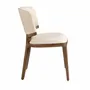 Chairs - Cream leatherette chair - ANGEL CERDÁ