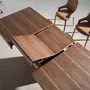 Dining Tables - Walnut extendable dining table - ANGEL CERDÁ