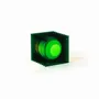 Desk lamps - LOP lamp small square in green acrylic - BANG
