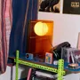 Desk lamps - LOP lamp small rectangle in orange acrylic - BANG