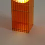 Desk lamps - LOP lamp big rectangle in orange acrylic - BANG