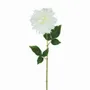 Floral decoration - Artificial dahlia stem – White - LIGNE DÉCO
