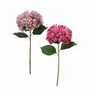 Floral decoration - Artificial hydrangea branch – Two shades of pink - LIGNE DÉCO