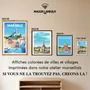 Affiches - Illustrations de villes en format Affiche - MAISON LANDOLFI