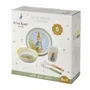 Children's mealtime - 5 PIECE GREEN RABBIT STONE GIFT SET - PETIT JOUR PARIS