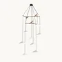 Hanging lights - Emily V8 – Vertical Multi-Light Chandelier for Lobbies & High Ceilings - MOSS OBJECTS