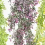 Décorations florales - Chute artificielle de feuillage - Violet - LIGNE DÉCO