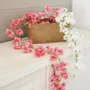 Floral decoration - Artificial apple blossom garland – 135 flowers – White and pink - LIGNE DÉCO