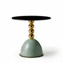 Autres tables  - PINS - TABLE D'APPOINT RONDE AVEC SPHÈRES - MARIONI