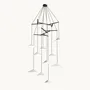 Hanging lights - Emily V10 – Multi-Light Chandelier for Lobbies & High Ceilings - MOSS OBJECTS