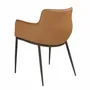 Chairs - Brown leatherette chair - ANGEL CERDÁ