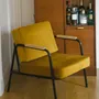 Armchairs - Barnabé retro interior armchair - fireproof removable cushions - LES GAMBETTES