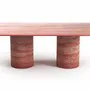 Dining Tables - Jaspura - Dining Tables - Red Travertine - STONE VALLEY