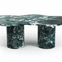 Coffee tables - Nunoca - Coffee Tables - Verde Alpi Marble - STONE VALLEY