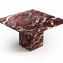 Coffee tables - Carrera - Coffee tables - Rosso Levano marble - STONE VALLEY