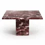 Coffee tables - Carrera - Coffee tables - Rosso Levano marble - STONE VALLEY