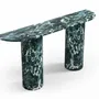 Console table - Ombrure - Console table - Verde Alpi marble - STONE VALLEY