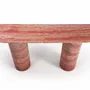 Console table - Ombrure - Console Table - Red Travertine - STONE VALLEY