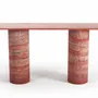 Consoles - Ombrure - Table console - Travertin Rouge - STONE VALLEY
