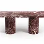Tables basses - Jaspura - Tables basses - Marbre Rosso Levano - STONE VALLEY