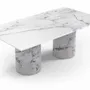Dining Tables - Jaspura - Dining tables - Statuario Carrara marble - STONE VALLEY